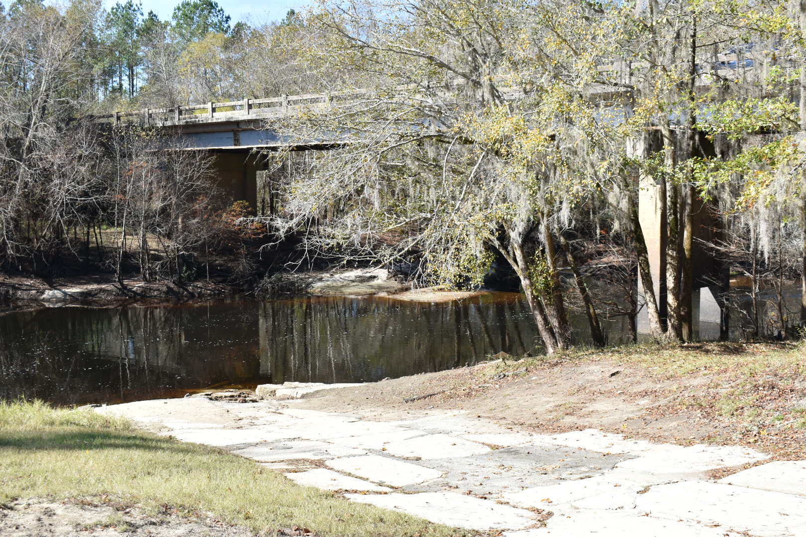 State Line Boat Ramp, Withlacoochee River 2022-12-01