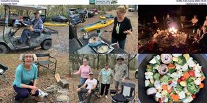 [Campfire Cooking, Griffis Fish Camp 2022-12-02, Suwannee River, Okefenokee Swamp]