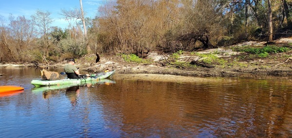 [Bobby measuring trash distance, 11:18:10, 30.6968856, -83.4492408]