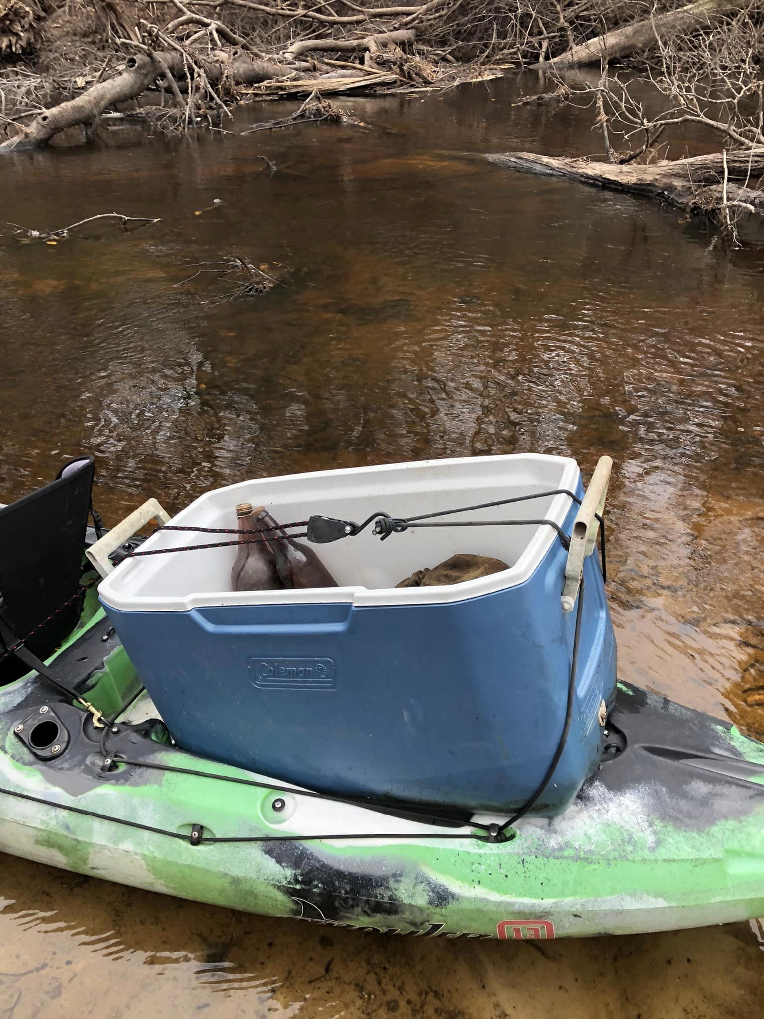 Bobby’s River trash services. --Russell Allen McBride