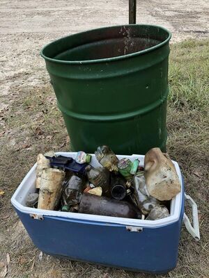 [Thanks to Lowndes litter crew for keeping the boat ramps clean. You really do make a huge difference. --Russell Allen McBride]