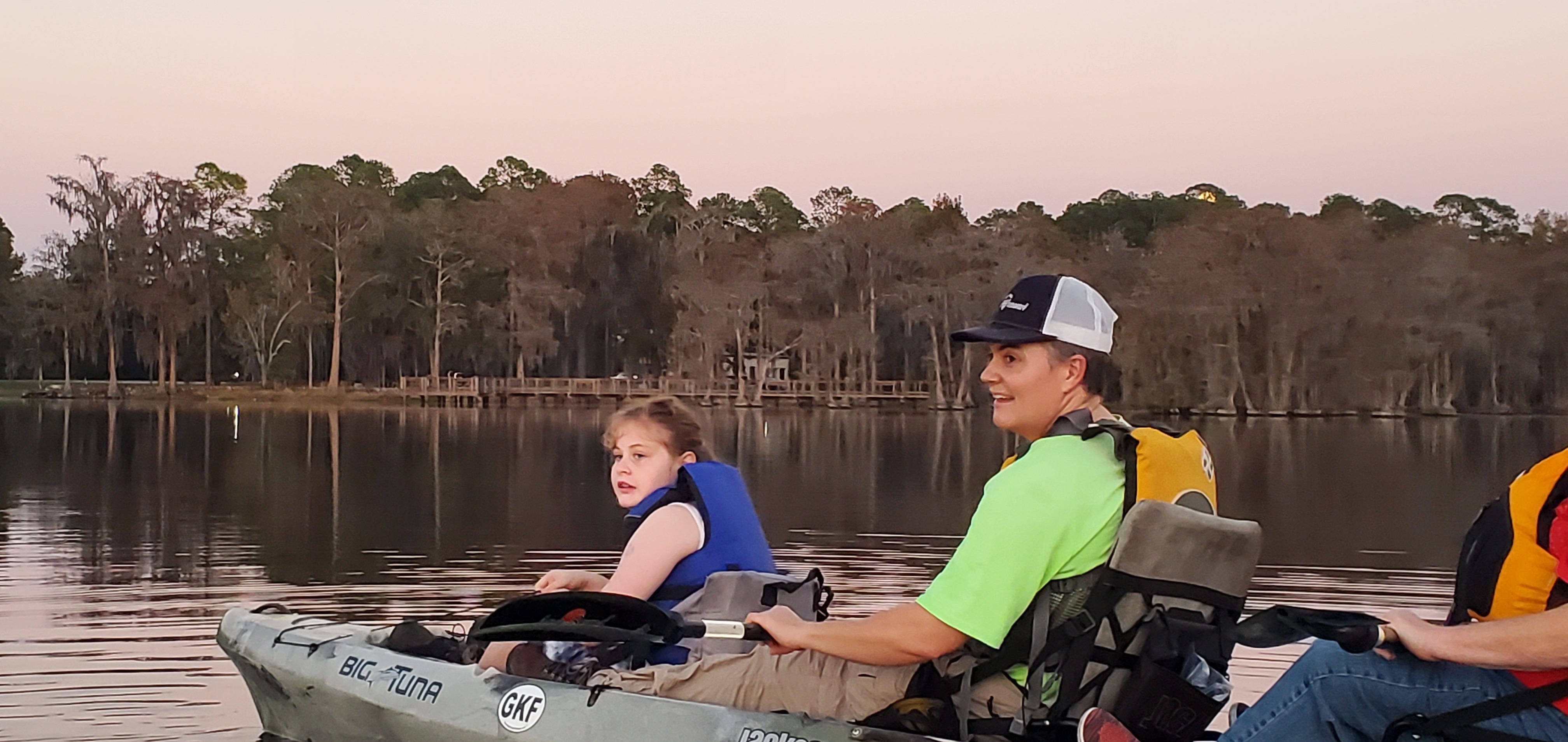 Holly likes her new boat