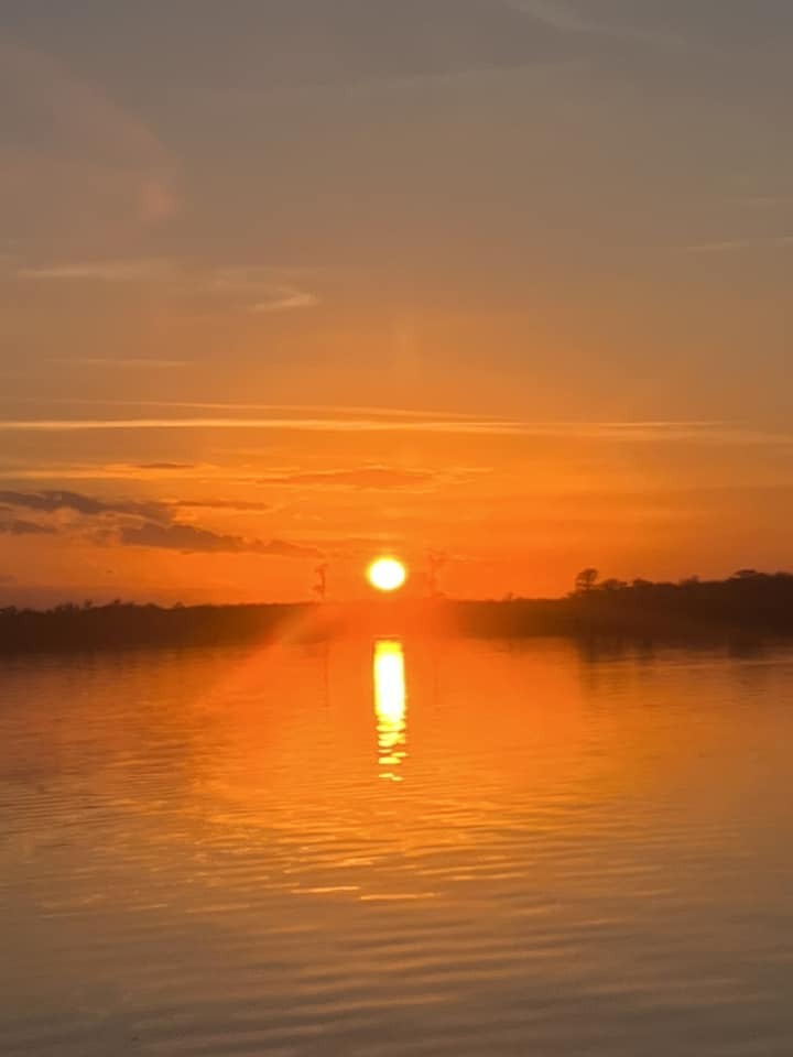 Red sunset --Kimberly Godden Tanner