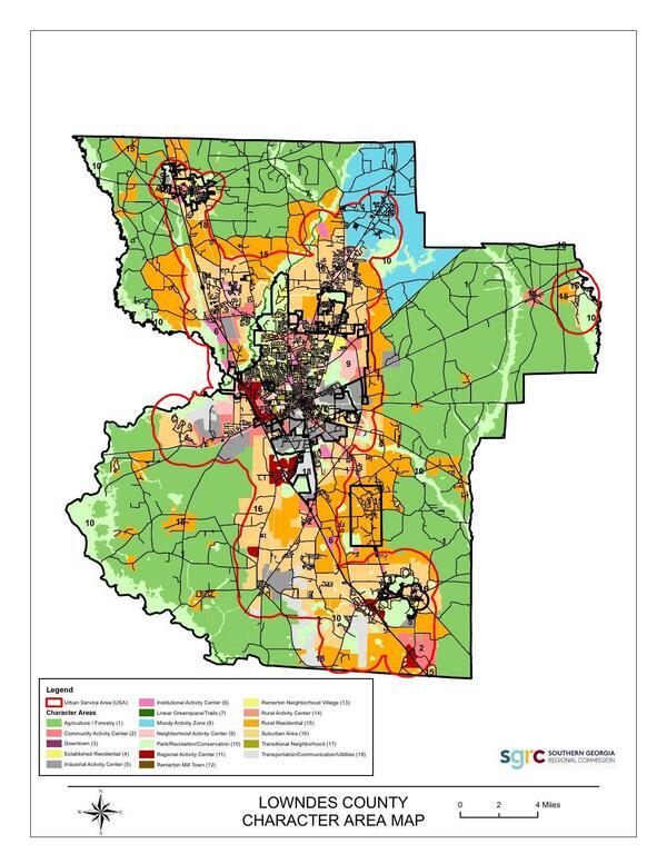 [LOWNDES COUNTY CHARACTER AREA MAP]