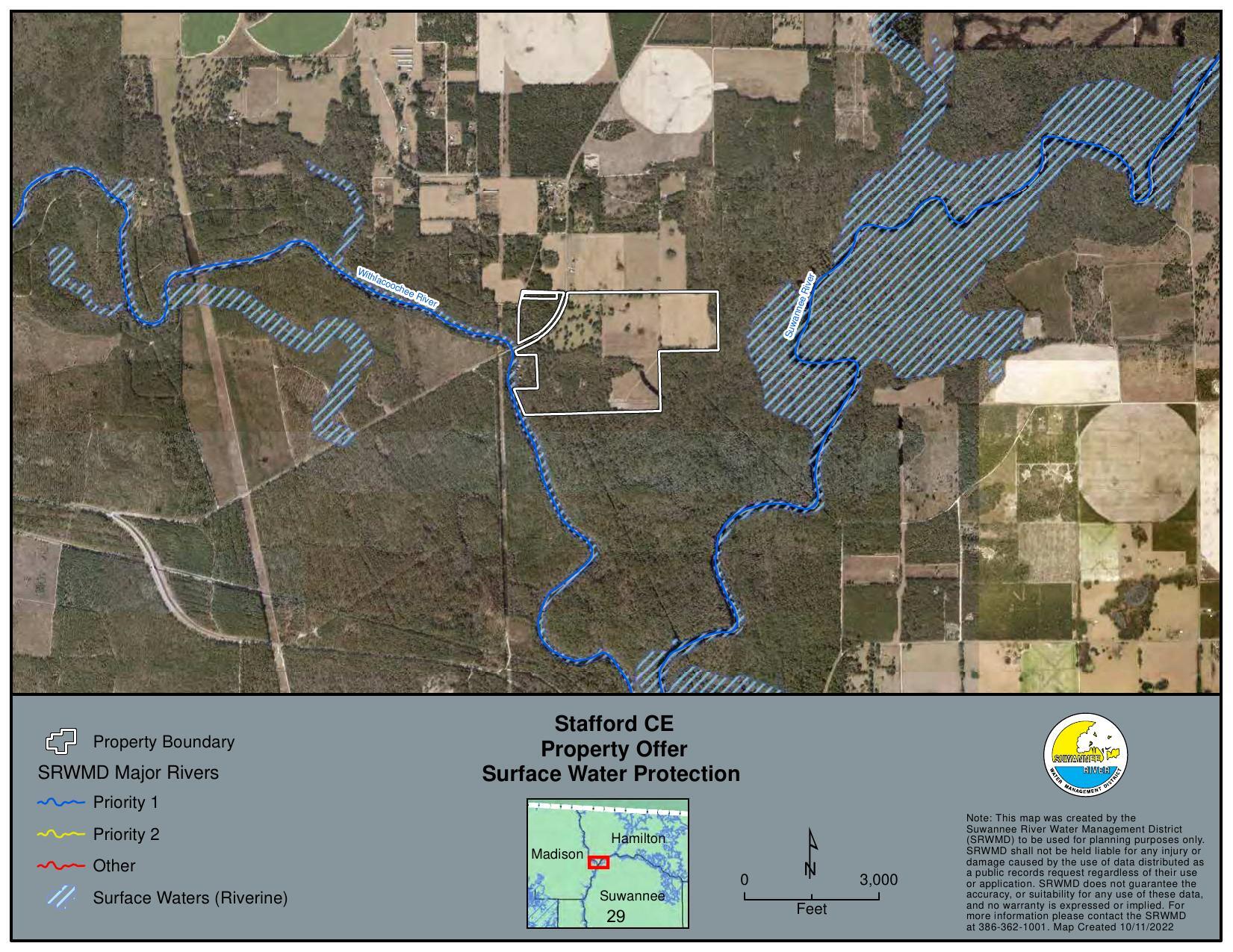 Surface Water Protection Map