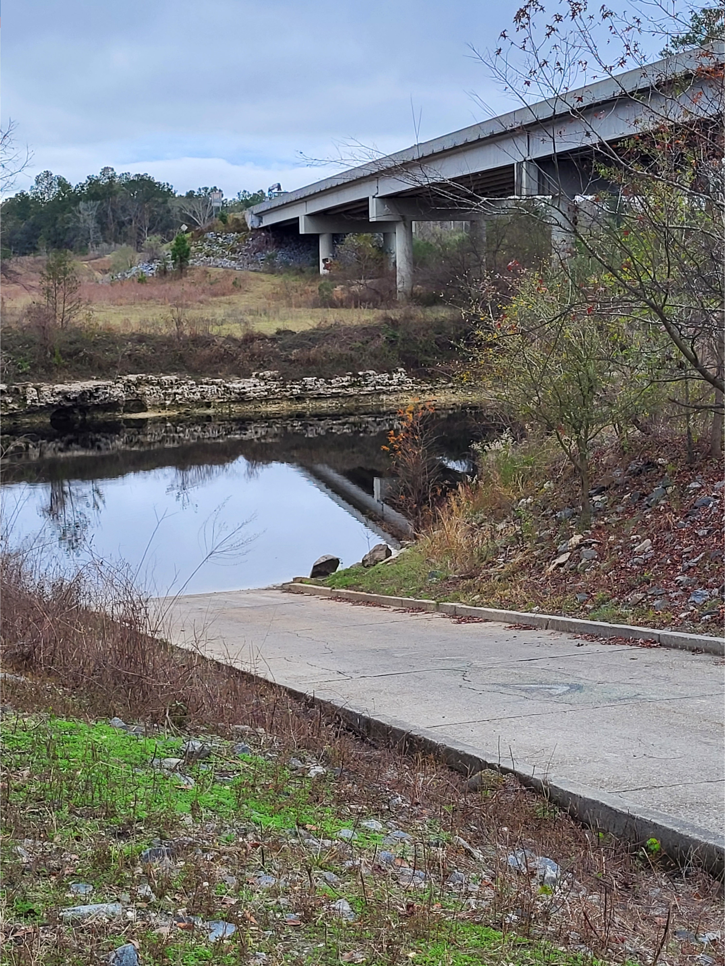 State Line Boat Ramp, Withlacoochee River @ GA 133 2022-12-22