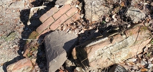 [Bricks, Troupville Boat Ramp, Little River, 2023:01:06 14:03:54, 30.8516100, -83.3475650]