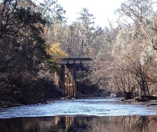 CR 150 bridge downstream from Sasser Landing --Suzy Hall