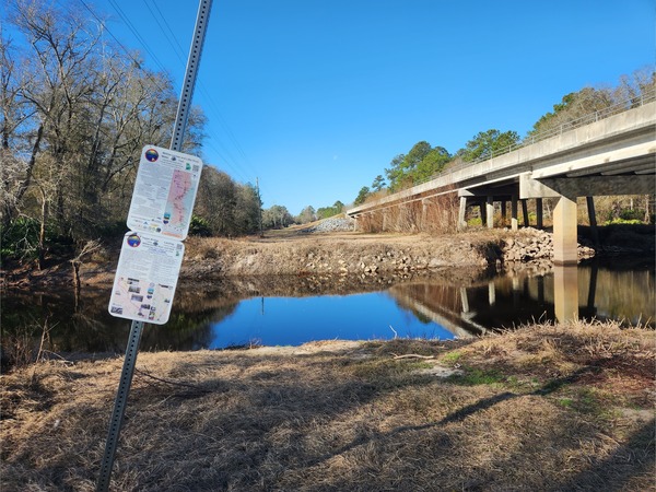 [Hagan Bridge Landing, Withlacoochee River @ GA 122 2023-01-12]