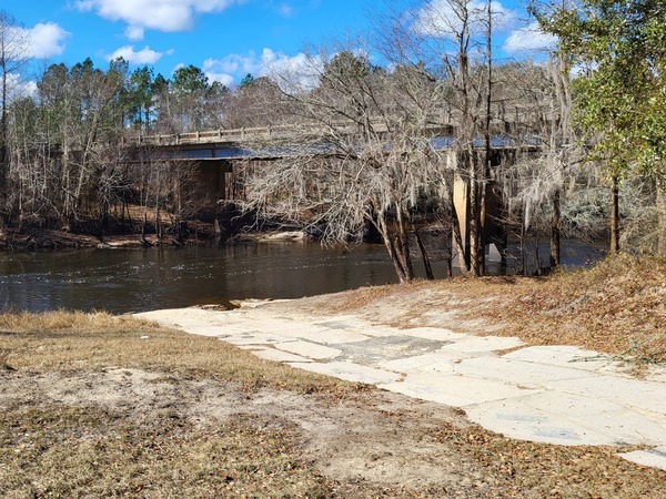 [Nankin Boat Ramp, Withlacoochee River @ Clyattville-Nankin Road 2023-01-12]