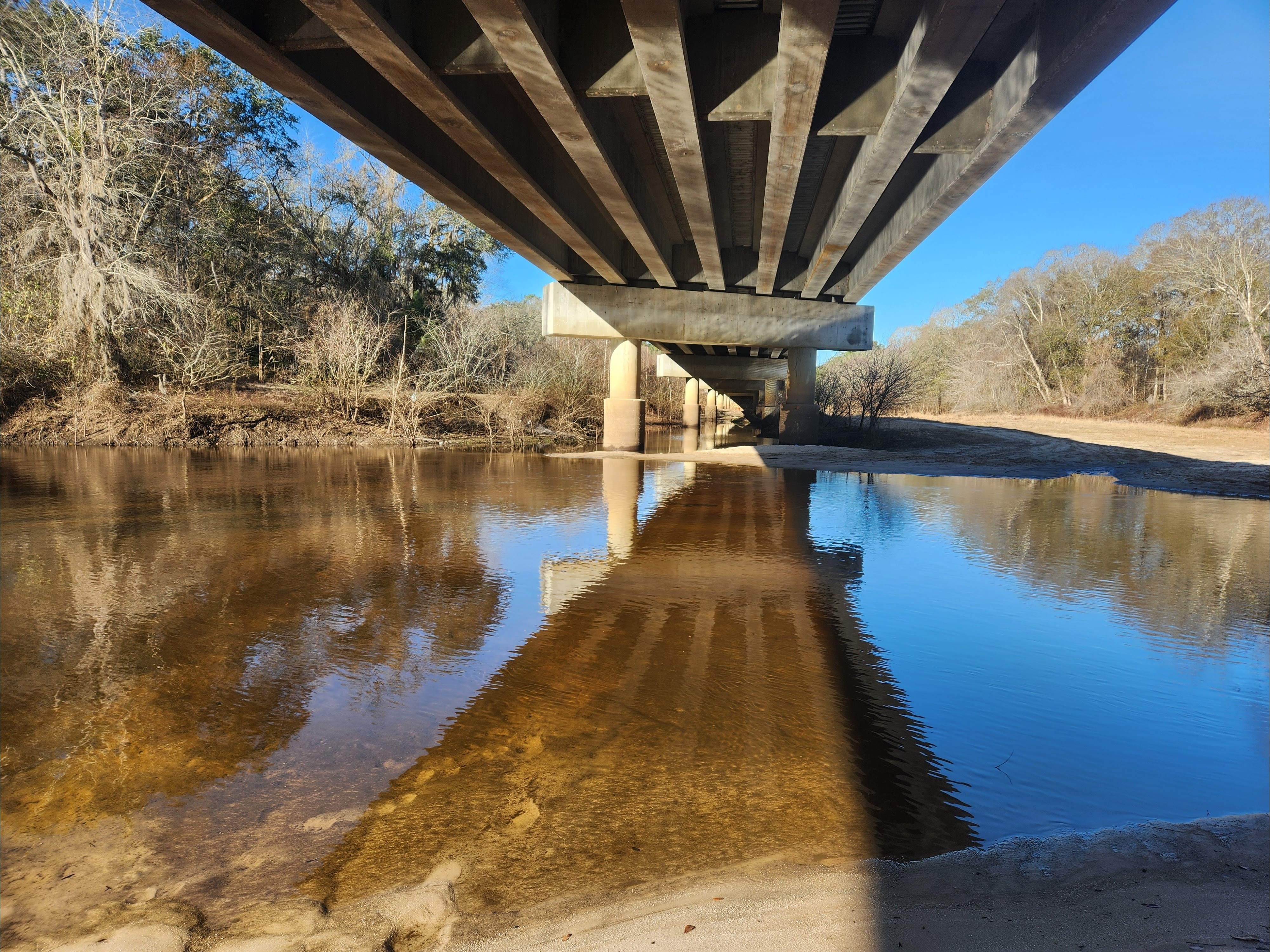 Folsom Bridge Landing Bridge, Little River @ GA 122 2023-01-12