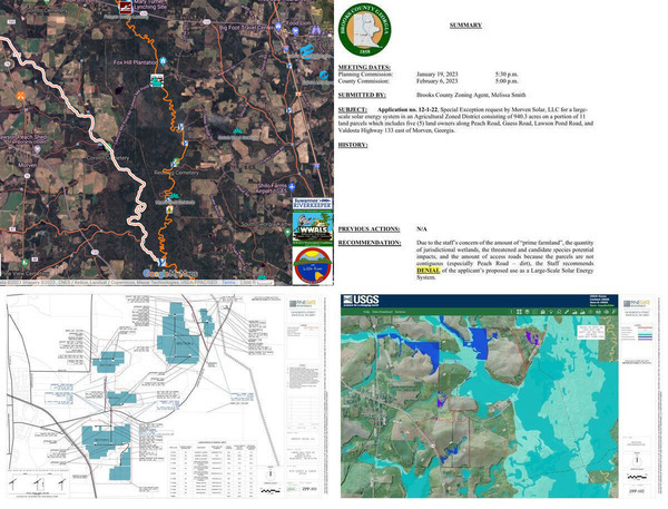 [Morven Solar, Slaughter Creek, Withlacoochee River]