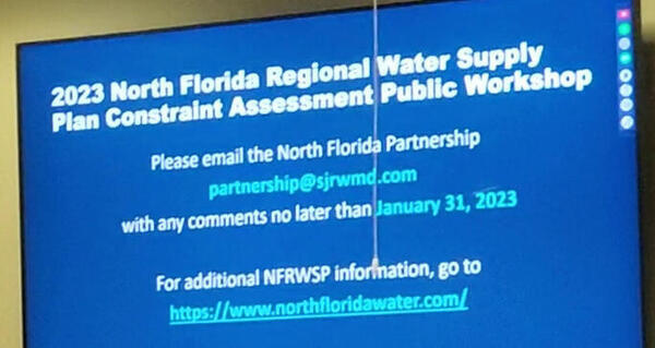 NFRWSP: North Central Florida Water Supply Plan