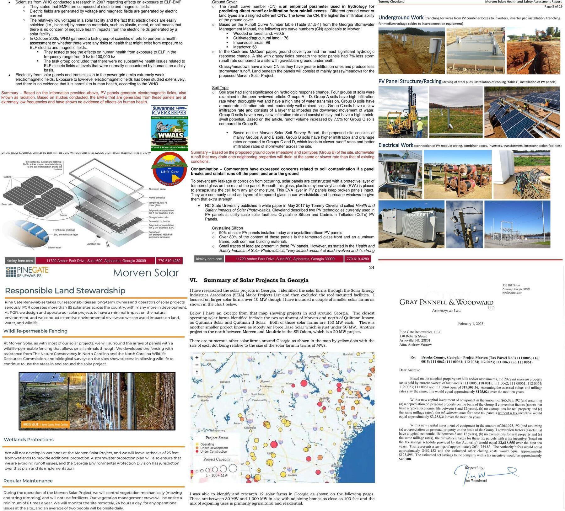 [Six additional documents, Morven Solar 2023-02-06]