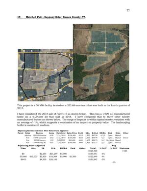 [Aerial Map: 17. Matched Pair - Sappony Solar, Sussex County, VA]