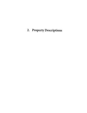 [3. Property Descriptions]