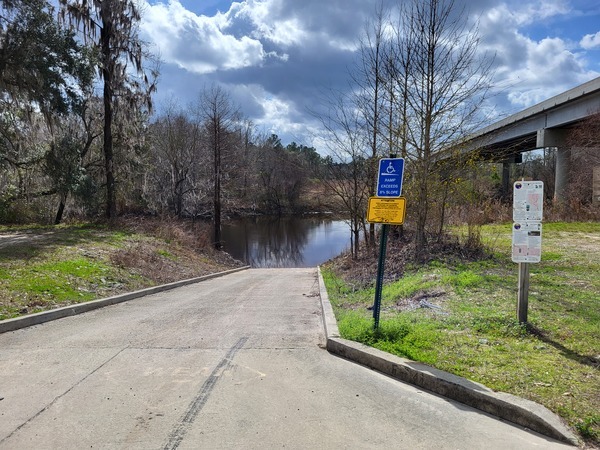 State Line Boat Ramp Sign, Withlacoochee River @ GA 133 2023-02-09