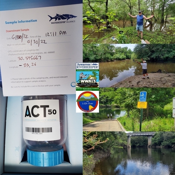 [Sullivan Launch PFAS sample, US 41, Knights Ferry, State Line, Sullivan Launch, Withlacoochee River 2022-06-30]