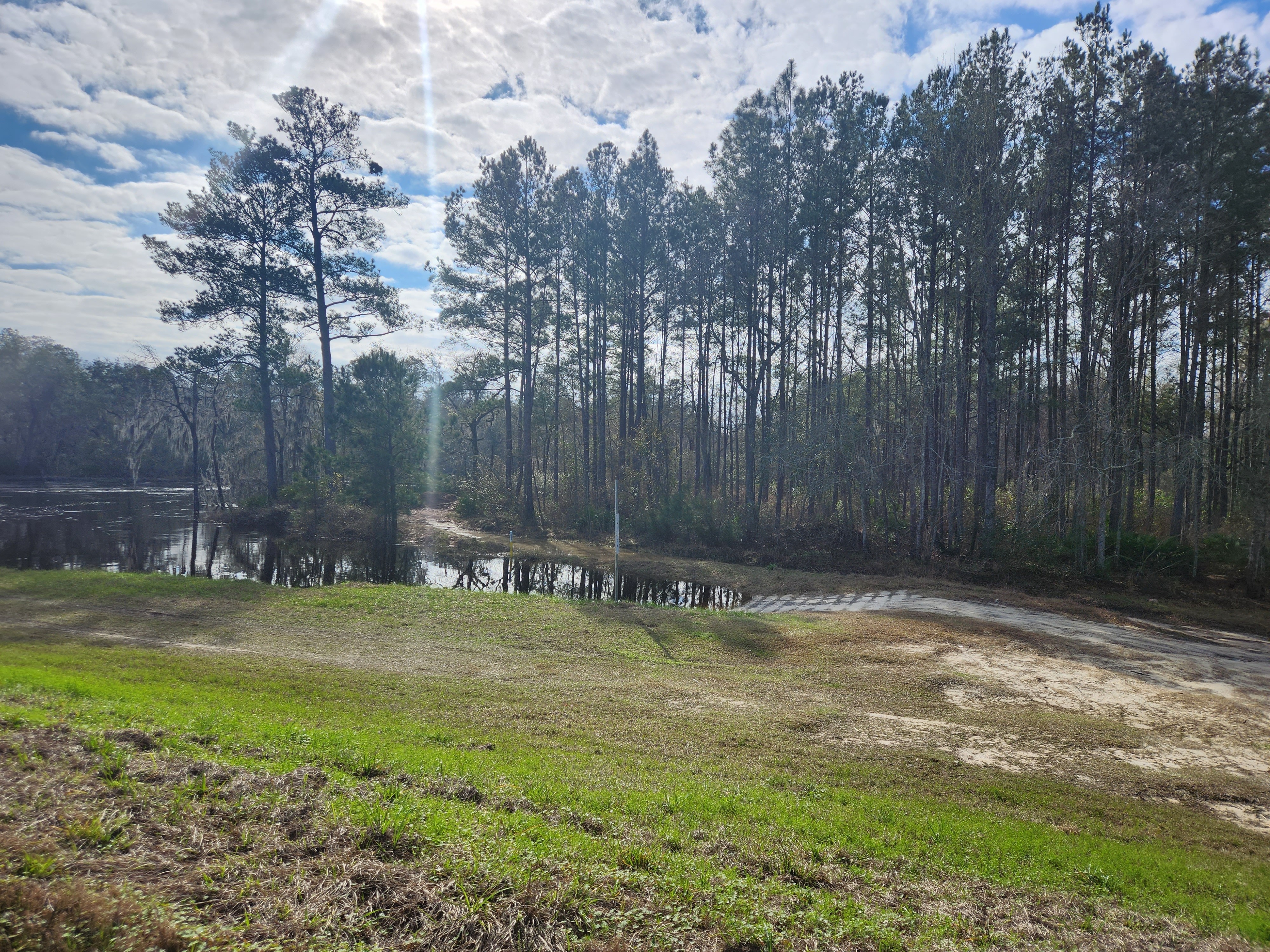 Lakeland Boat Ramp, Alapaha River @ GA 122 2023-02-16