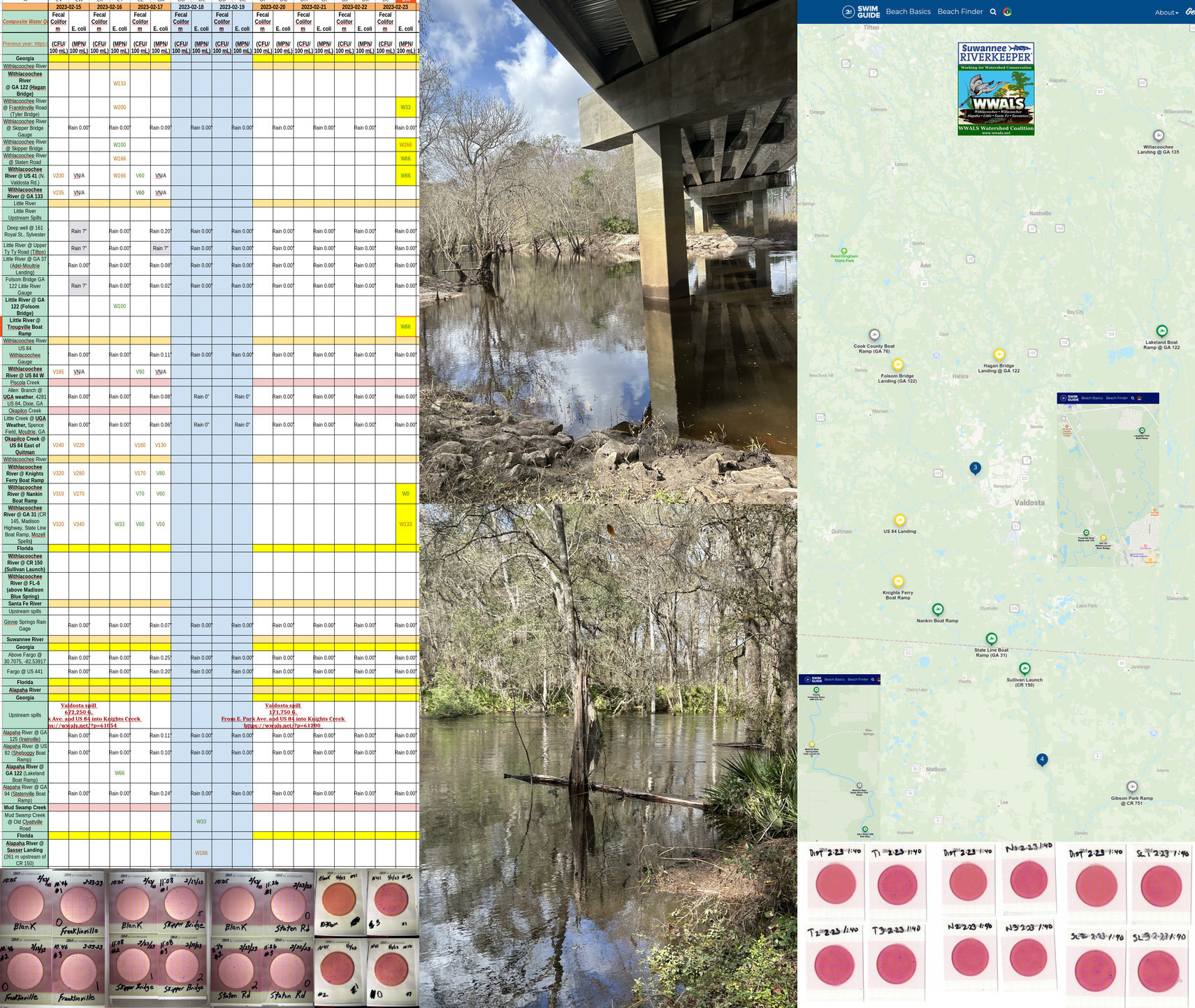 [Chart, River, Swim Guide 2023-02-23]