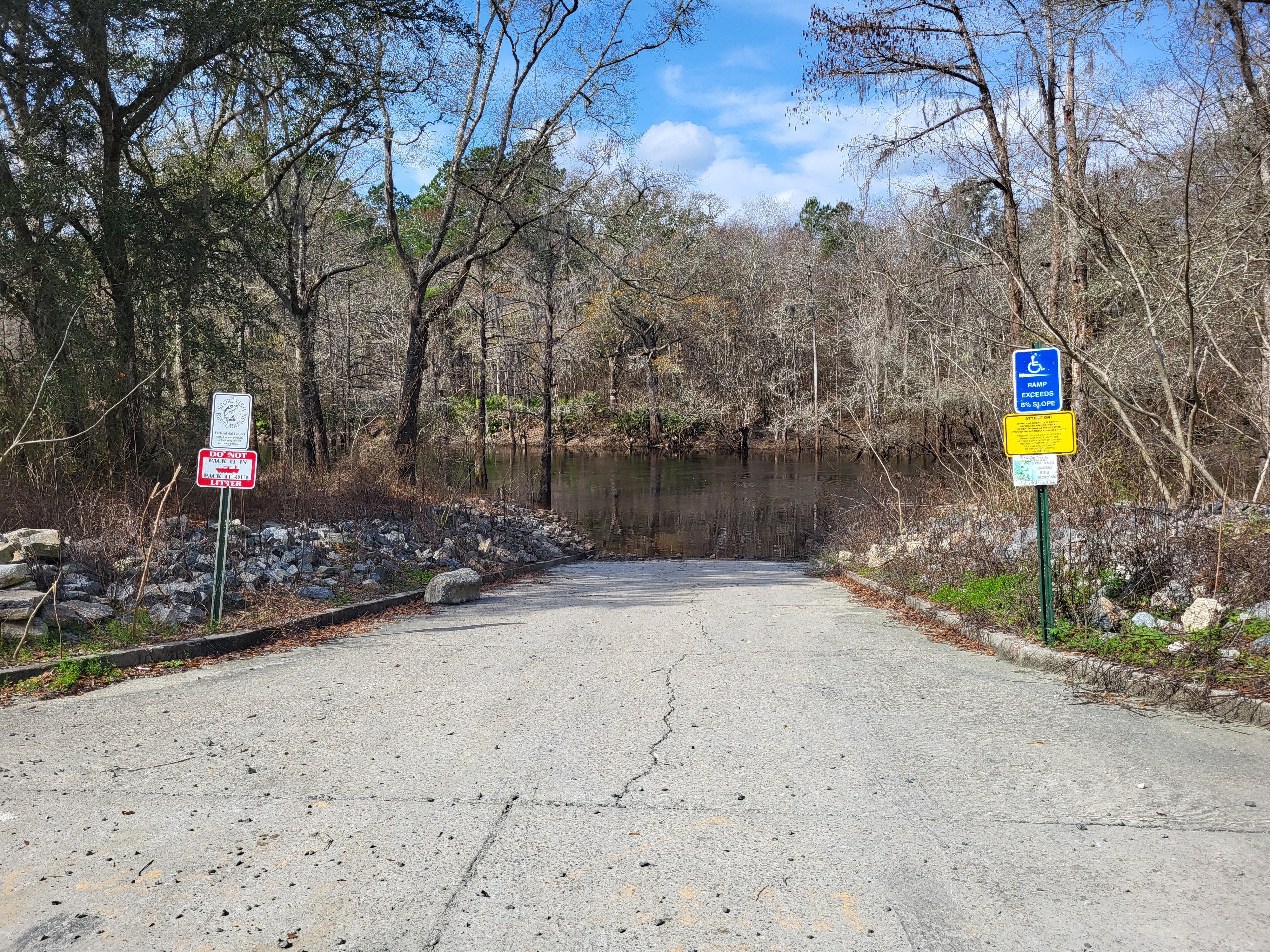 Troupville Boat Ramp, Little River @ GA 133 2023-03-02