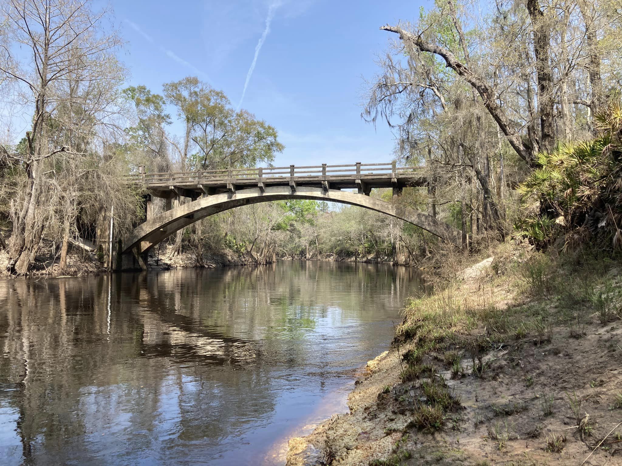 Spook Bridge downstream from the takeout --Gretchen Quarterman