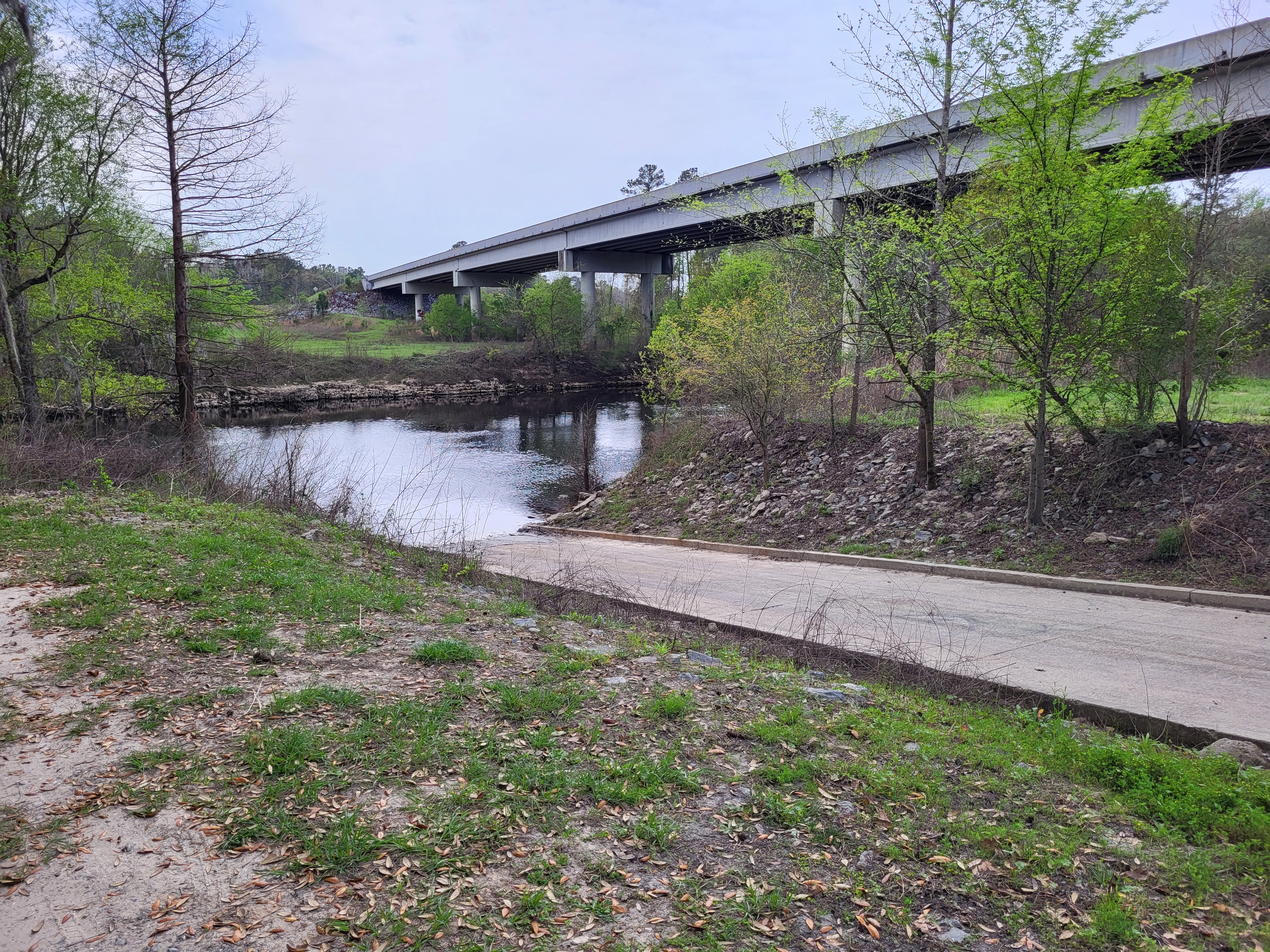 State Line Boat Ramp, Withlacoochee River @ GA 133 2023-03-09