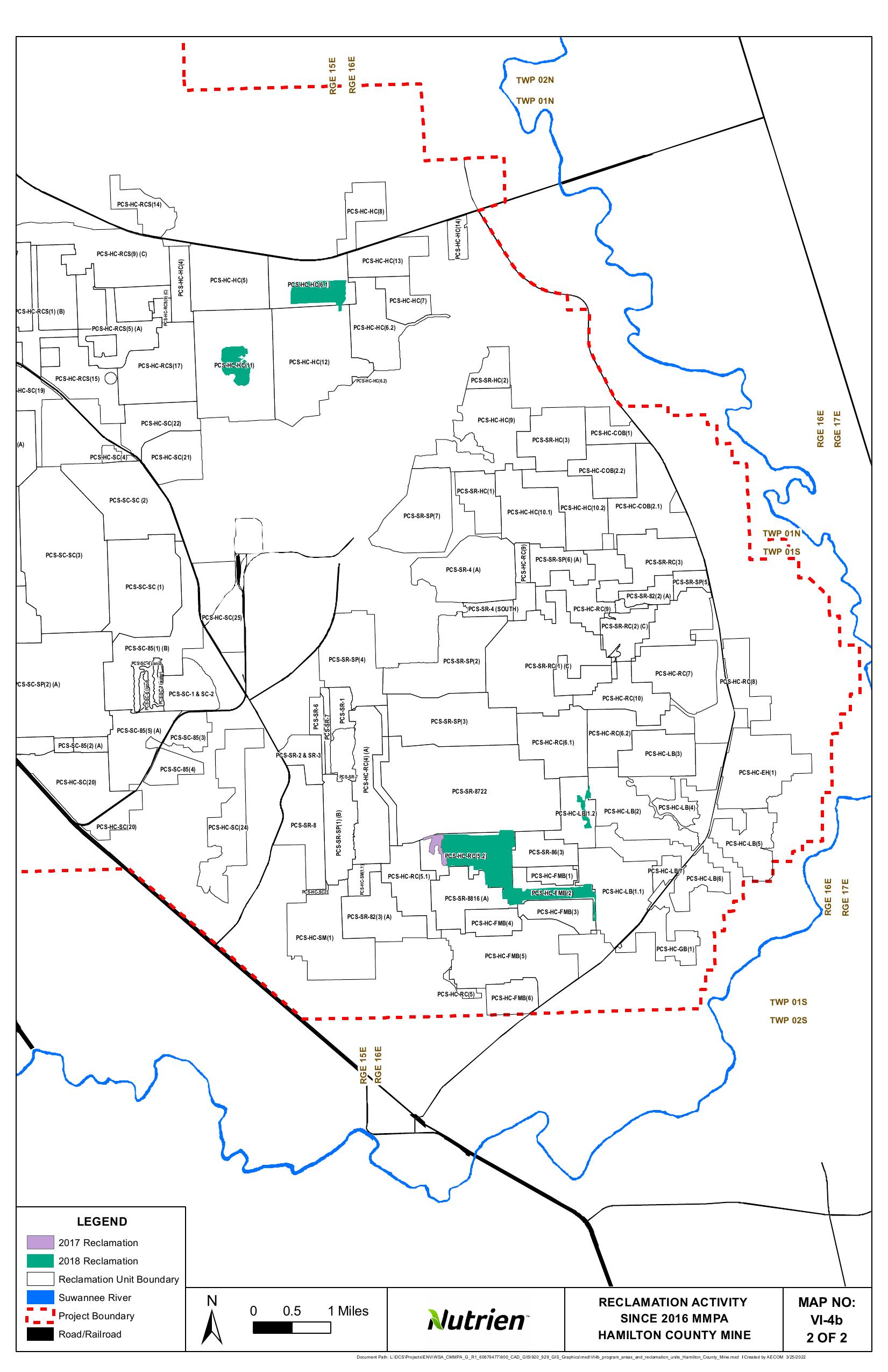 Reclamation Activity since 2019 MMPA Hamilton County Mine (2 of 2)