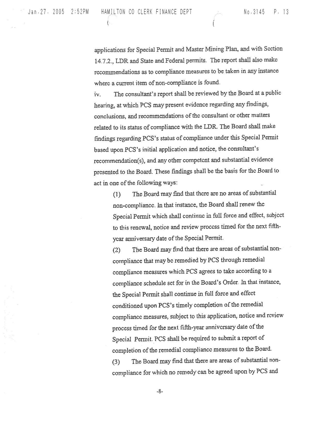 Hamco Resolution 2003-05 (page 8 of 12)