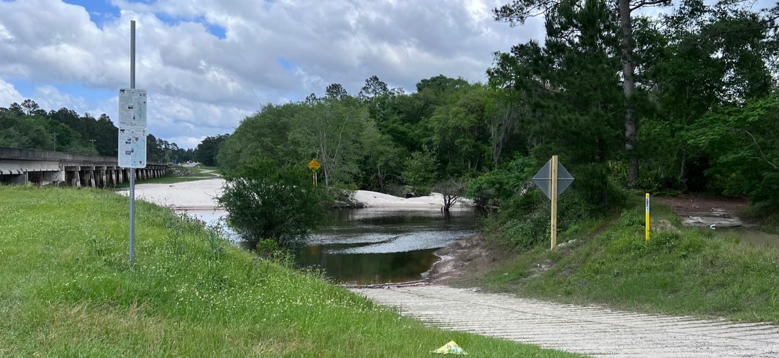 Lakeland Boat Ramp, Alapaha River @ GA 122 2023-04-13