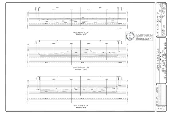 Cross Sections A-C