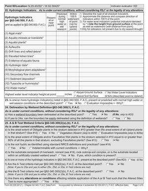 [Hydrologic Indicators and Wetlands]