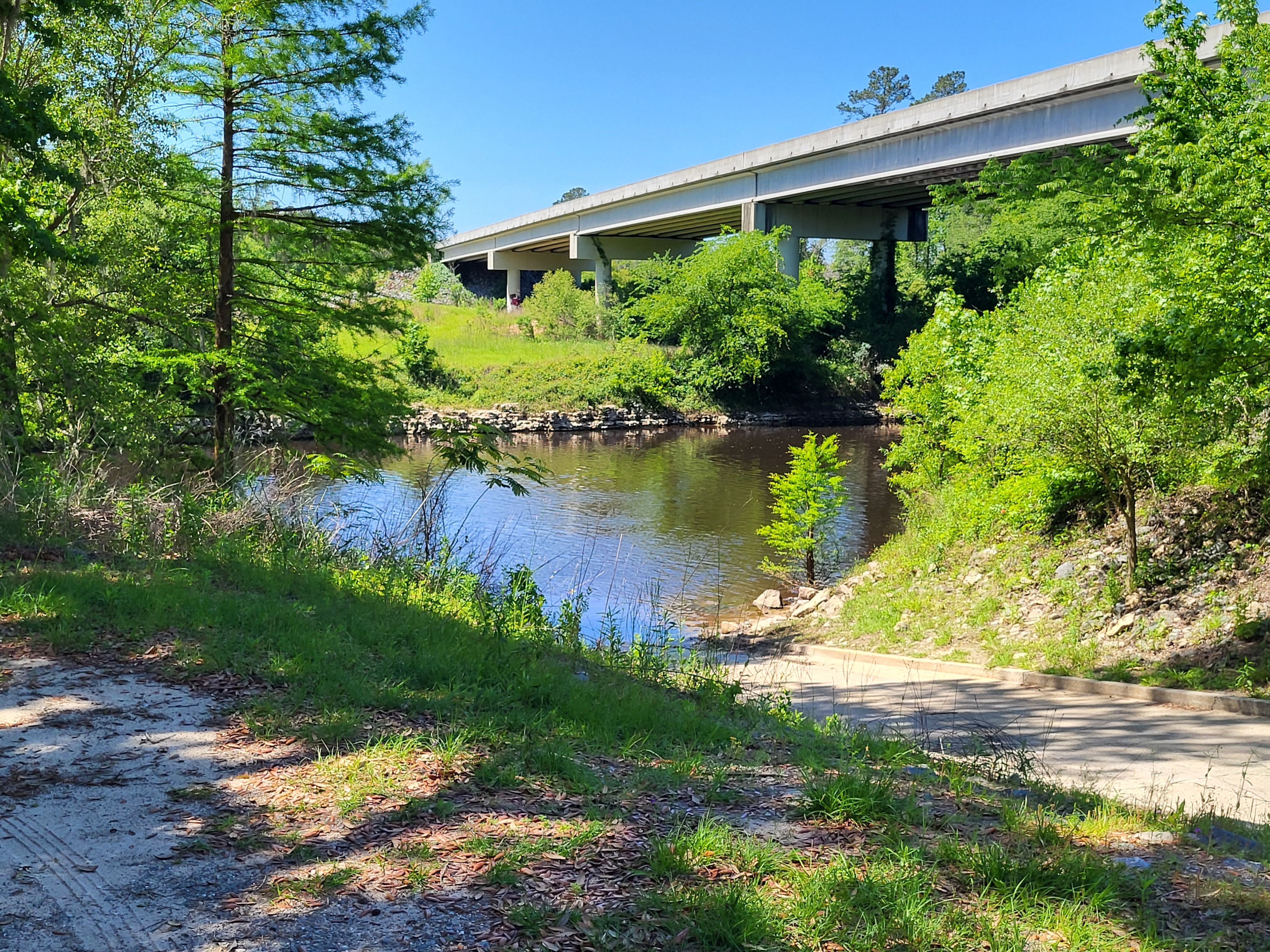 State Line Boat Ramp, Withlacoochee River @ GA 133 2023-04-20