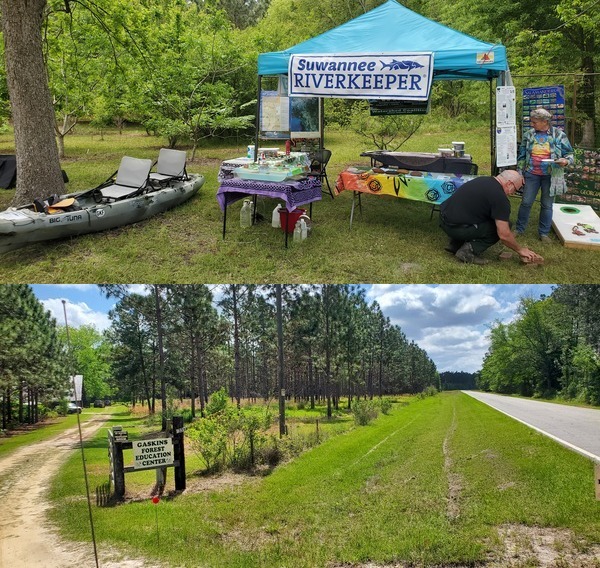 WWALS Booth, Gaskins Forest Education Center 2022-04-23