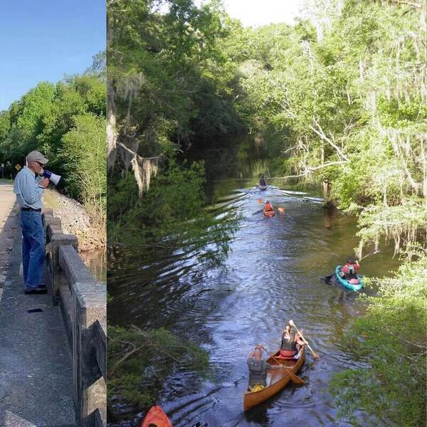 [Bret Wagenhorst, paddlers on the Little River, 2022]