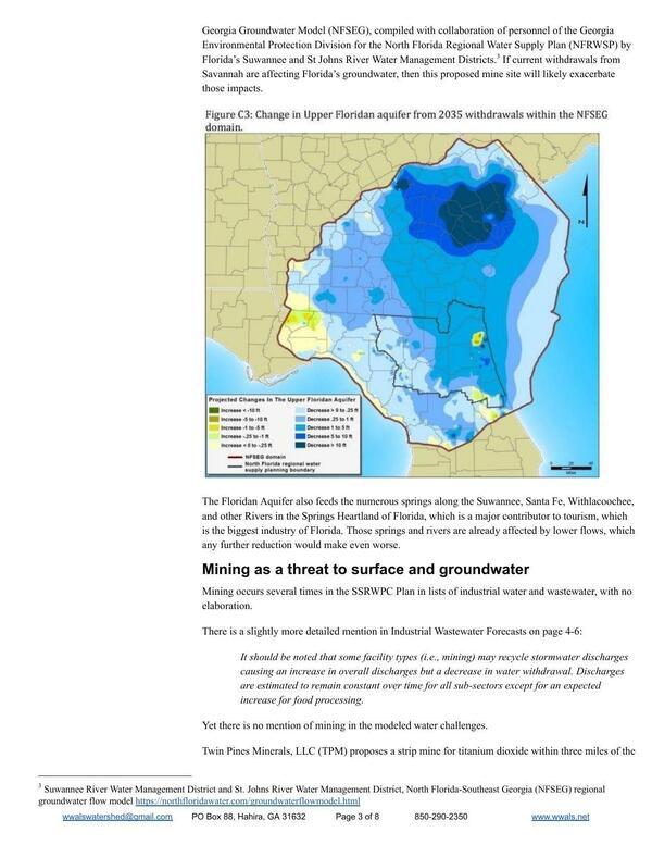 Mining as a threat to surface and groundwater