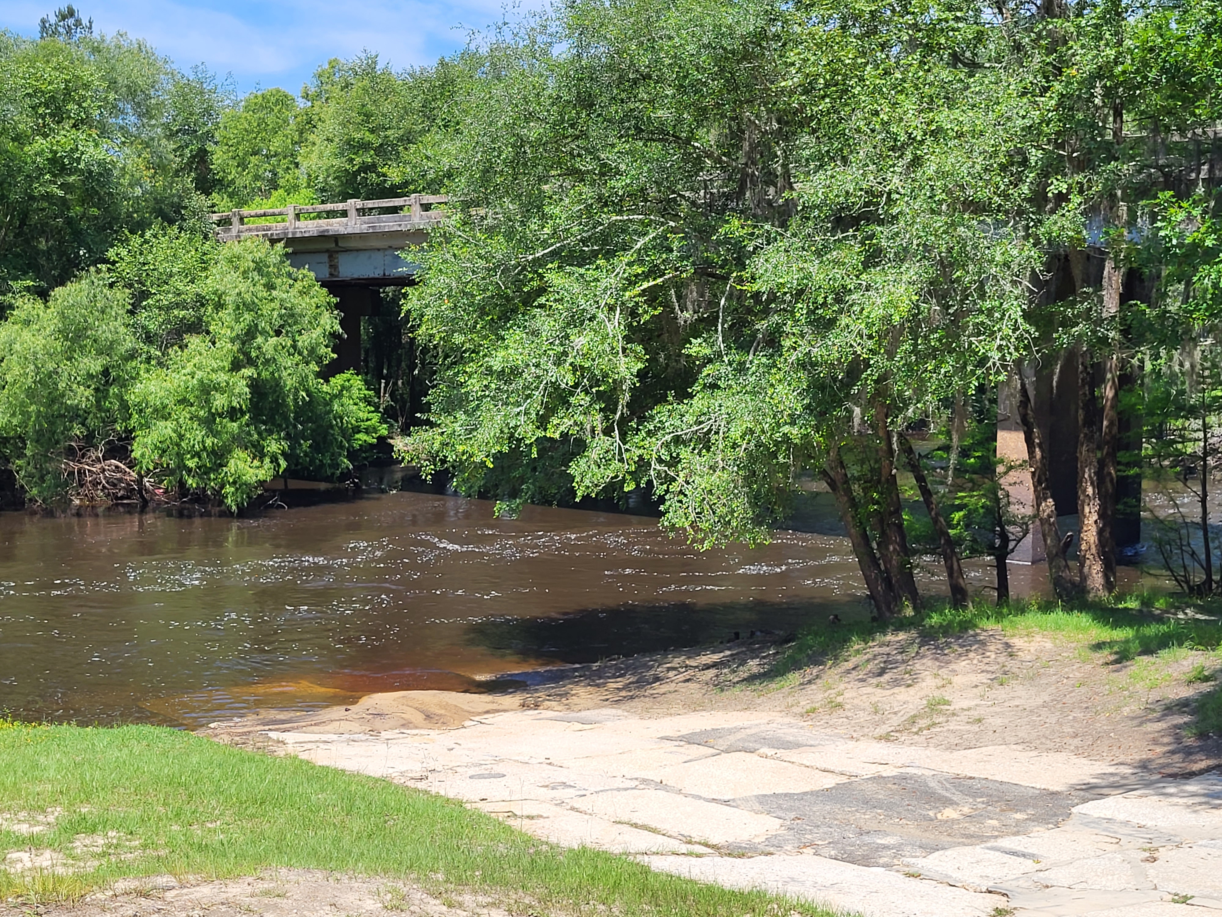 Nankin Boat Ramp, Withlacoochee River @ Clyattville-Nankin Road 2023-05-25