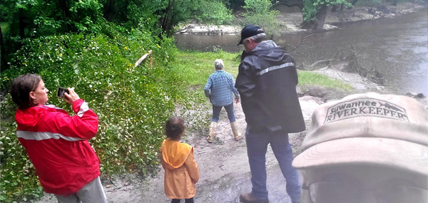 [At the Little River Confluence with the Withlacoochee River --jsq]