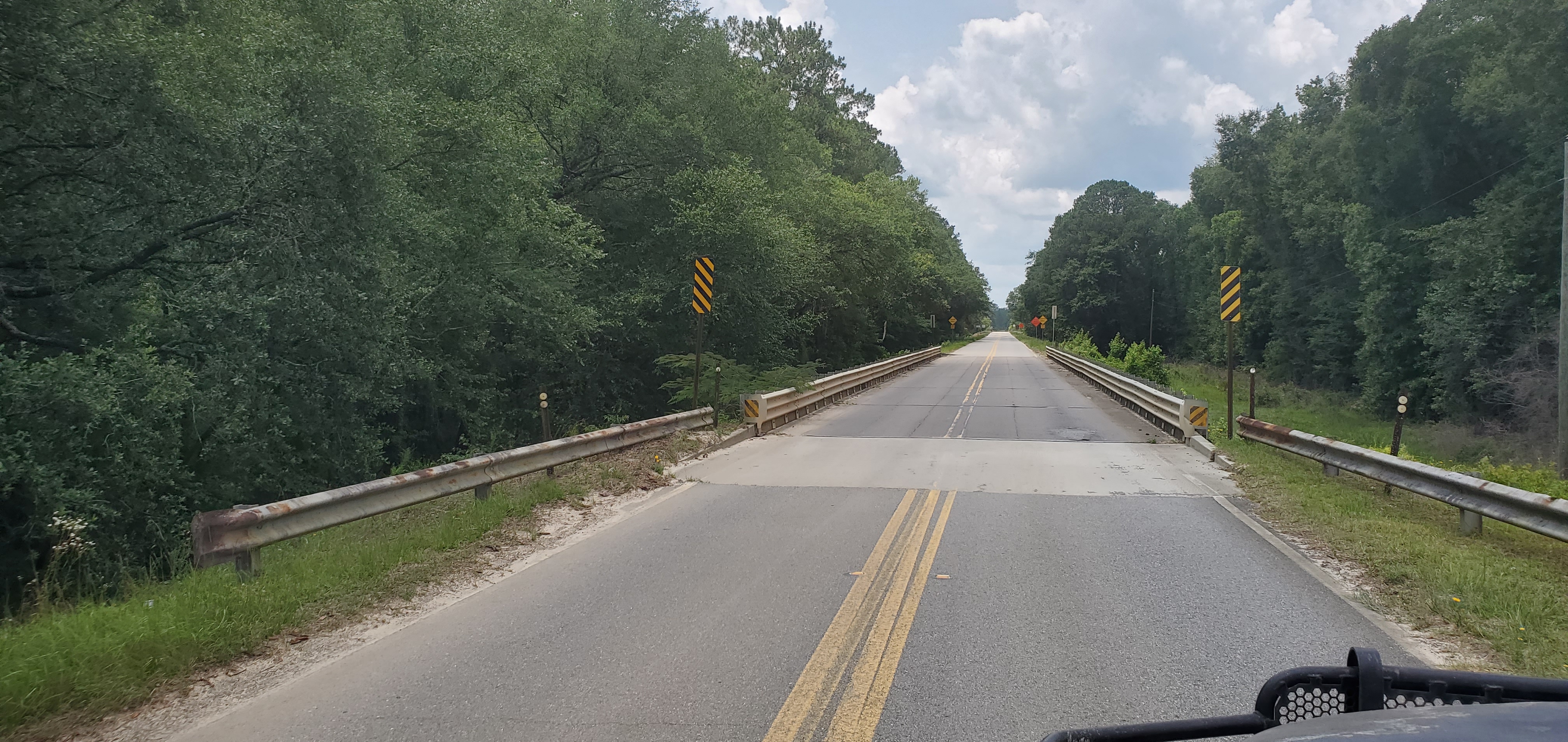 Clyattville-Nankin Road Withlacoochee River Overflow 2 Bridge, 2023:06:08 13:01:38, 30.6780981, -83.3903568