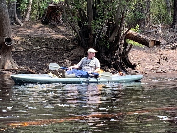 Phil R. below cut Low Log --Shirley Kokidko 11:30:45