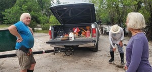 [Phil Hubbard, Tom TJ Johnson, Shirley Kokidko at Fargo Ramp, 17:43:50, 30.6821164, -82.5603690]