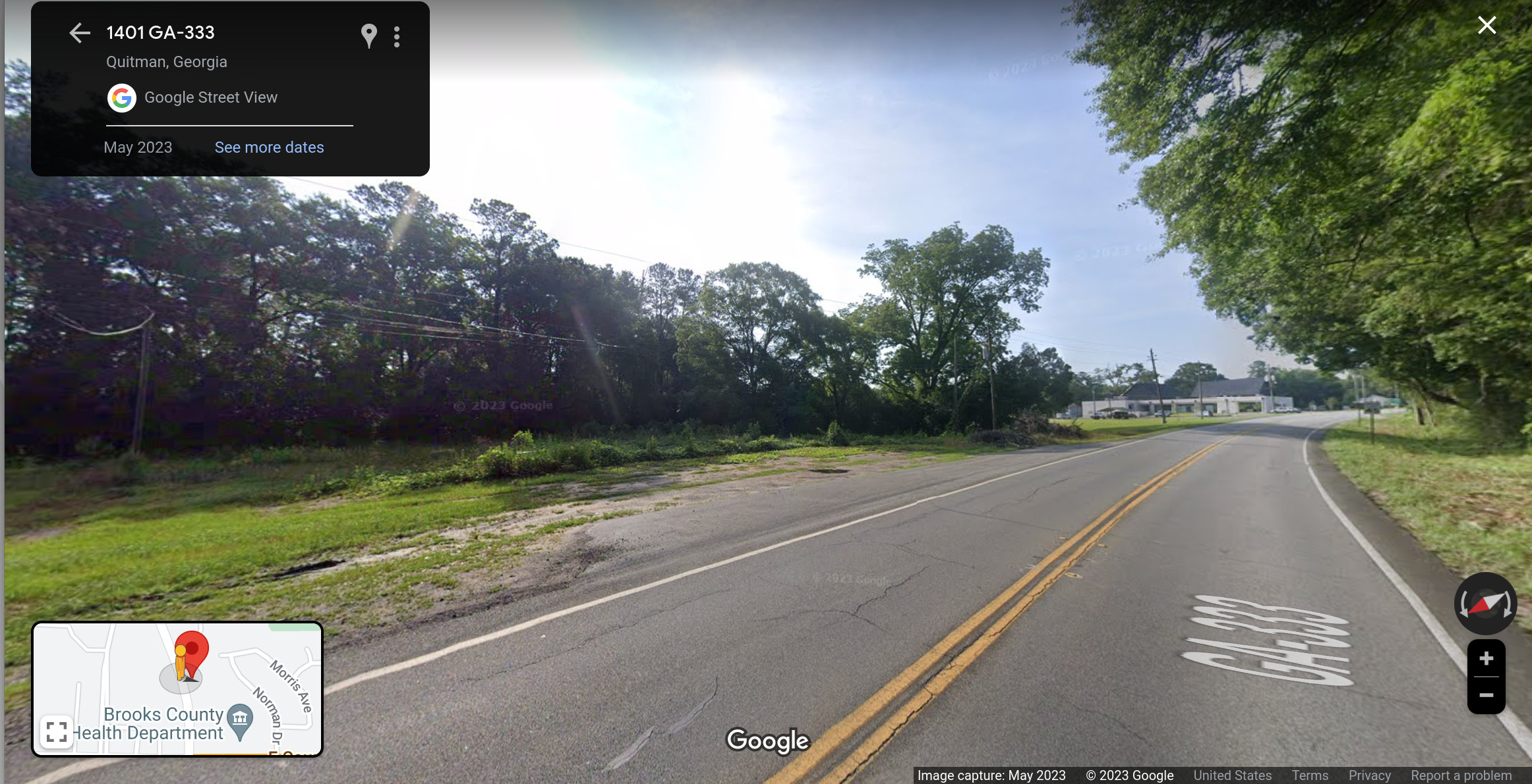 1401 GA-333, Google Streetview, 2023-07-07