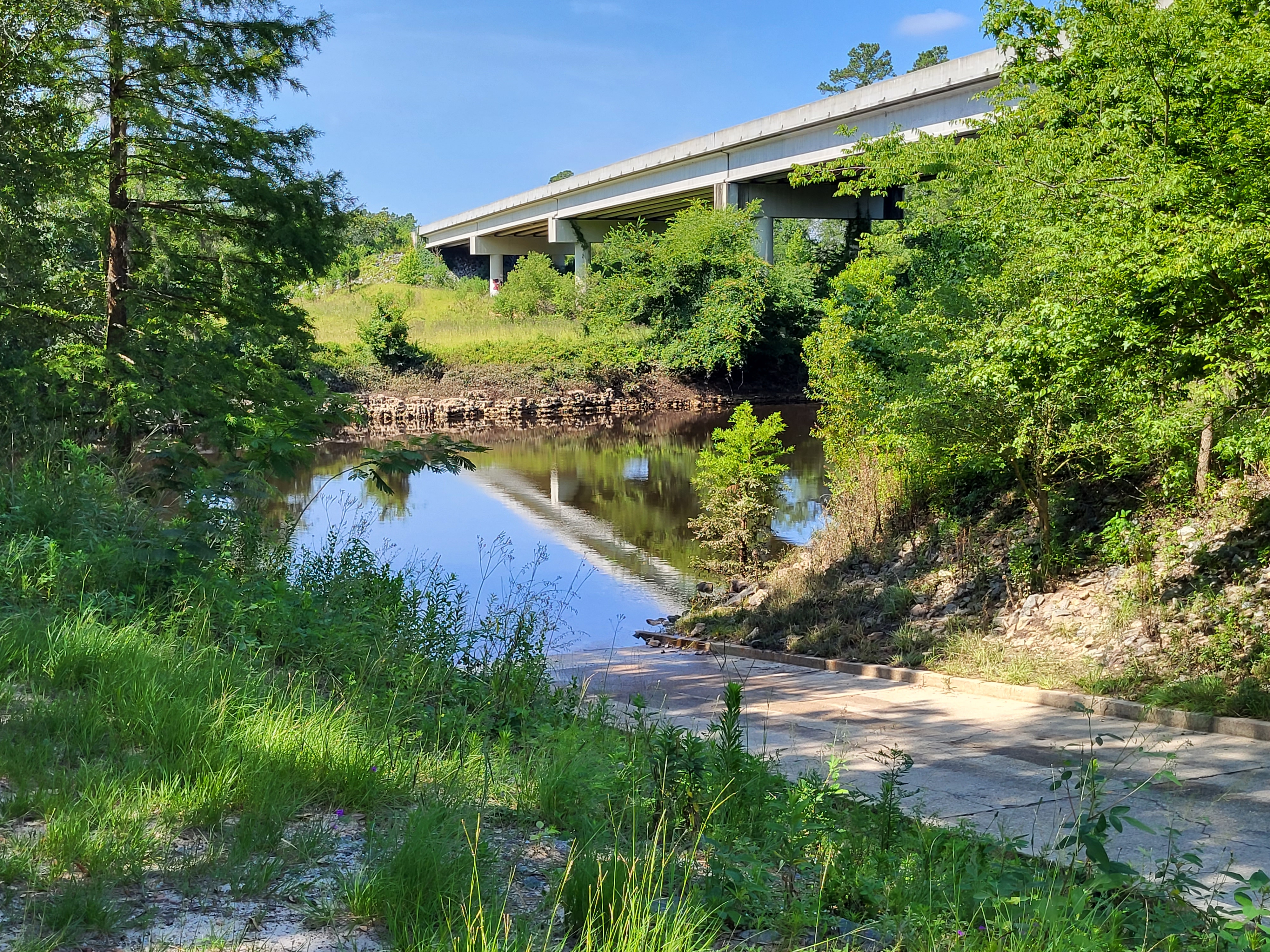 State Line Boat Ramp, Withlacoochee River @ Madison Highway