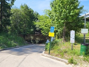 [State Line Boat Ramp Sign, Withlacoochee River @ Madison Highway]