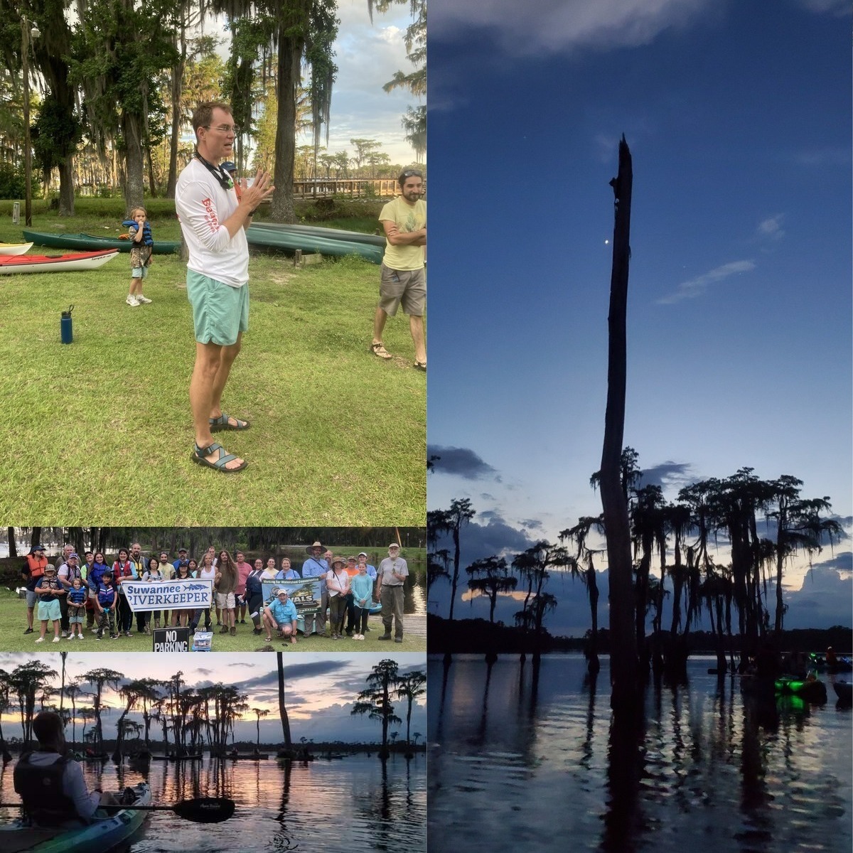 [John Gee Edwards and Venus at the bat tree, Banks Lake, Full Strawberry Moon, 2023-06-03]