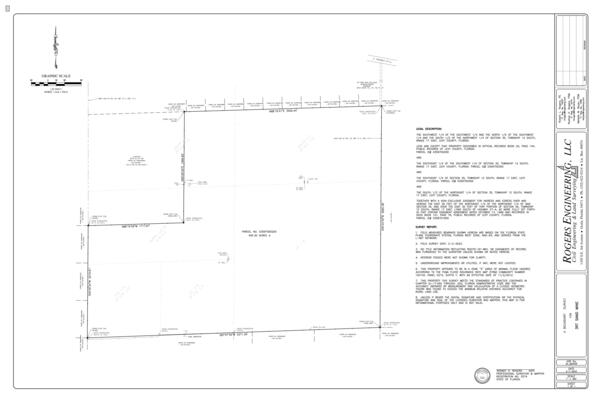 [Boundary Survey for 3RT Sand Mine]