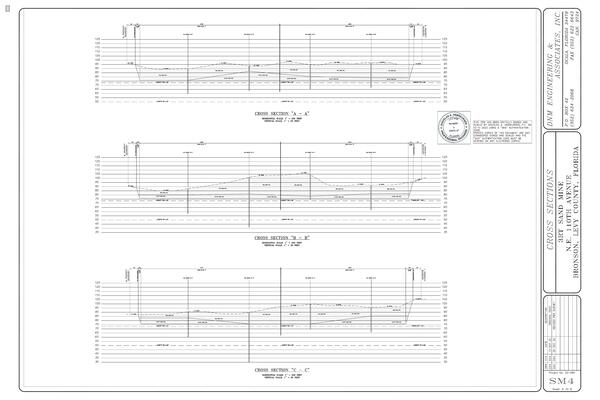 Cross Sections for 3RT Sand Mine