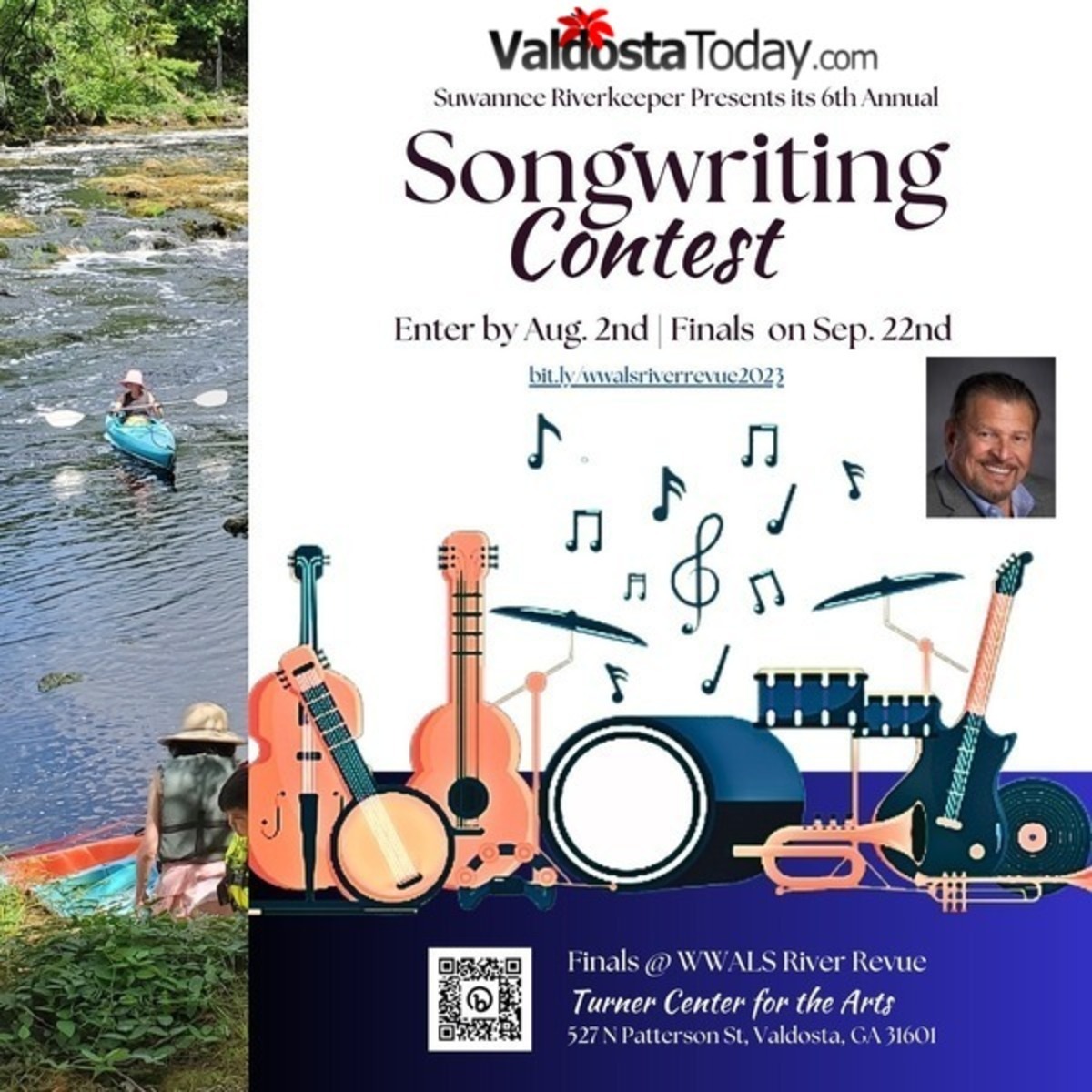 [Suwannee Riverkeeper Songwriting Contest returns --Valdosta Today 2023-07-14]