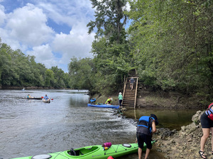 [Getting out at Hardee Spring --Shirley Kokidko]