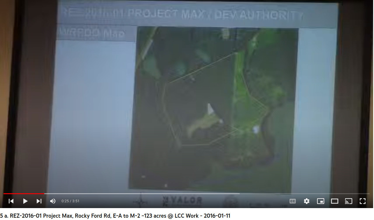 Project Max REZ-2016-01 123 acres 2016-01-11